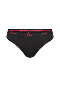 HUGO - Slip Hugo Id, Logo-Gummibund, für Damen - Black