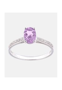 Diamant L'eternel - Ring, mit 0.05 ct Diamant, 375 Weißgold - white gold
