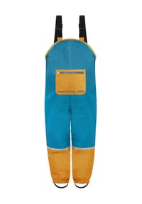 normani® - Kinder Regenhose mit Hosenträgern Twisp - Blau