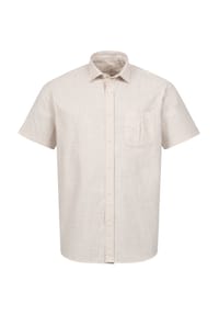 INDUMENTUM - Hemd Kurzarm Hemd - Beige