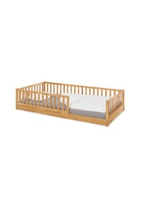 Pinolino® - Bodenbett 'Eik', 90 x 200 cm, Eiche geölt - natur