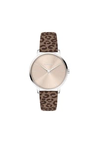 s.Oliver - Armbanduhr Modern Basics - beige