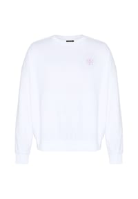 CHIEMSEE - Sweatshirt mit Retro Rückenprint - 10 White