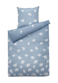 GALERIA home - Satin-Bettwäsche - BLAU HELL