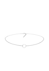 elli. - Halskette Choker Kreis Trend Geo 925 Sterling Silber - Gold