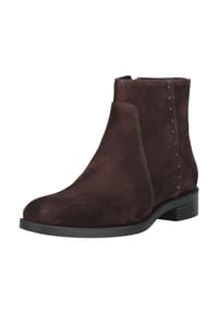 GEOX - Veloursleder Stiefelette ESMEENA - Dunkelbraun
