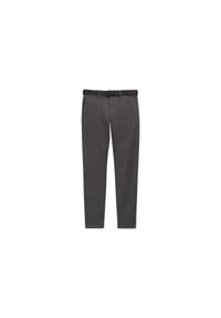 TOM TAILOR - Hose - beige brown zig zag structure