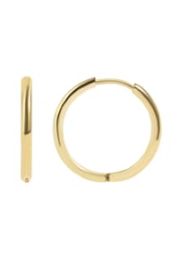 Adelia's - Adelia's Unisex Creolen aus Edelstahl - gold