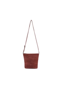 FREDsBRUDER Gürtelinchen - Gürtelinchen Umhängetasche Leder 23 cm - deep sandalwood