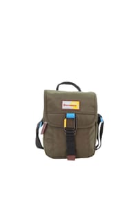 Discovery - Schultertasche Icon aus rPet Polyester-Material - Khaki