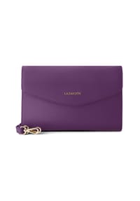 LAZAROTTI Bologna Leather - Bologna Leather Clutch Umhängetasche Leder 23 cm - black