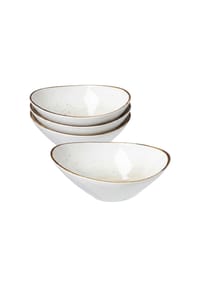 Ritzenhoff & Breker Servierschalen Cosmo 18 x 15 cm 4er Set grau - COSMO - grau