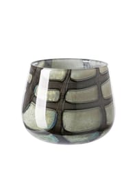 Fink Living Windlicht, Vase MARLY - MARLY - hellgrün, schwarz