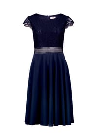 Vera Mont - Abendkleid mit Spitze - Night Sky