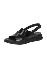 Caprice - Nappaleder Sandalen - Schwarz Lack