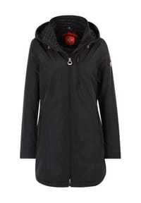 WELLENSTEYN - Funktionsjacke "Stockholm", Stehkragen, Kapuze, für Damen - SCHWARZ