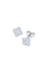 GIORGIO MARTELLO MILANO - Ohrstecker mit Lab Grown Brillanten, Silber 925 - silber