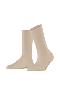 Burlington - Socken, Rippstruktur, für Damen - 2000 WHITE