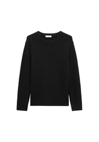 Marc O'Polo DENIM - Herren Strickpullover - Knit Pullover Longsleeve, Rundhals, Grobstrick, Regular Fit, Baumwolle - Grau