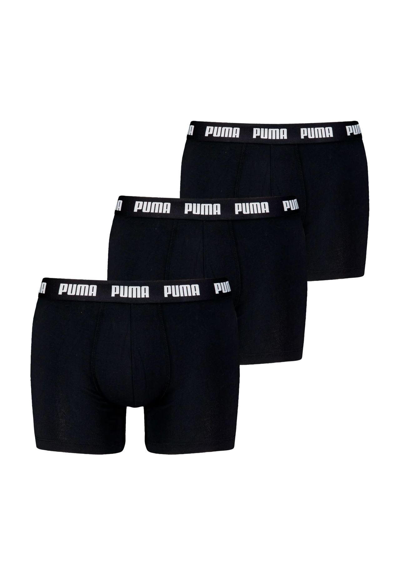 Puma Herren Schwarz Weiß Boxershorts "Boxershort Everyday Boxers 3P 3Er Pack" von Baur - Bild 7