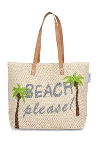 normani® - Bequeme Sommer-Umhängetasche, Strandtasche - Amazing Summer Blue