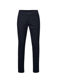 pierre cardin - Hose Calais mit feinem Karomuster - Gray Pinstripe