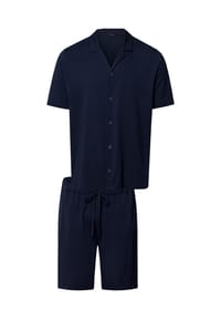 HANRO - Schlafanzug Night & Day - Deep navy
