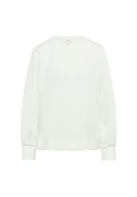 s.Oliver - Sweatshirt, Relaxed Fit, für Damen - 0210  WHITE