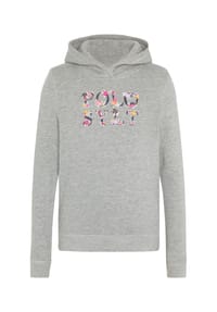 POLO SYLT - Hoodie im floralen Logo-Design - 11-0601 Bright White