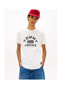 TOMMY Jeans - Shirt, Rundhals, für Herren - YBL  ECRU