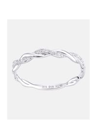 Diamant L'eternel - Eternity Ring, mit 0.07 ct Diamant, 375 Weißgold - white gold