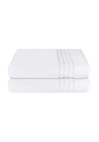 SCHIESSER - Frottier-Duschtücher Milano im 2er-Set (à 70x140cm) - Babyblau