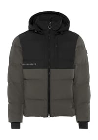 WELLENSTEYN - Royal Flash Funktionsjacke, Stepp-Design, Reflektoren, für Herren - GREY/BLACK