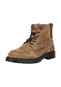 BULLBOXER - Veloursleder Stiefelette - Mittelbraun