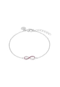 TOM TAILOR - Armband für Mädchen, Silber 925, Zirkonia | Infinity - silber