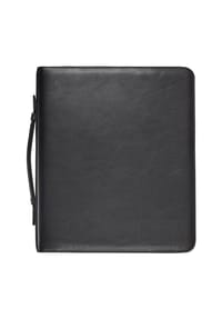 DERMATA - Schreibmappe Leder 35.5 cm - schwarz