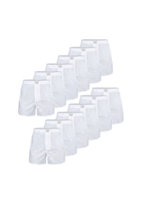 Lakeford & Sons - Boxer American Boxershorts Herren 12-Pack in klassischen Designs - dunkelblau