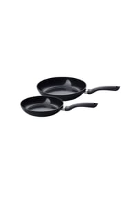 Fissler Pfannen-Set, 2-teilig - ESSENTIAL - SCHWARZ