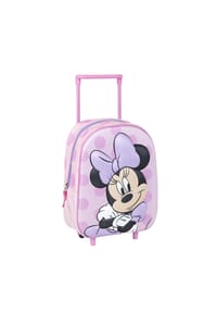 Disney - Minnie Mouse Kinder Trolley Rucksack – 3D Schulrucksack, Reisetasche - Rosa 25.0 X 36.0 X 10.0 cm