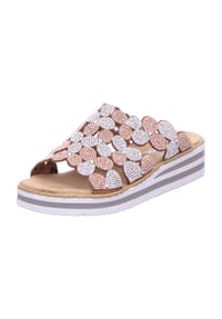 rieker - Pantoletten - metallic