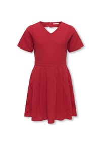 ONLY® - Kleid, Rundhalsausschnitt, für Kinder - 180043 BAR. CHERRY