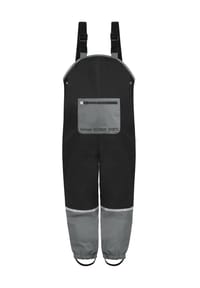 normani® - Kinder Regenhose mit Hosenträgern Waller - Blau