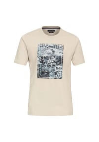 CASAMODA - Herren T-Shirt uni - Champagner