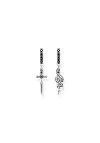 Thomas Sabo STERLING SILVER - Creolen Schlange und Schwert - silberfarben