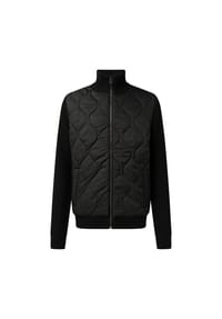 JOOP! JEANS - Herren Strickjacke - Neilasso, Stehkragen, Reißverschluss, Baumwolle - Schwarz
