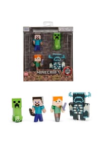 DICKIE TOYS - Minecraft 2.5 Figures, 4er-Pack - 