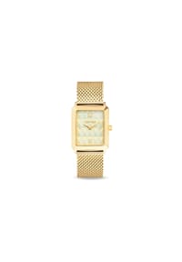 CŒUR DE LION - Uhr Iconic Spikes Milanaise, gold - gold/weiß
