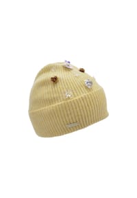 SEEBERGER - Beanie, Schmuckdetail, für Damen - 14 SMOKE GREY