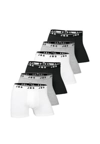 jbs - Long Short / Pant 6er Pack Organic Cotton - Schwarz