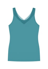 TRIUMPH - Tanktop Feel of Modal Tank Top - QUIET TURQUOISE